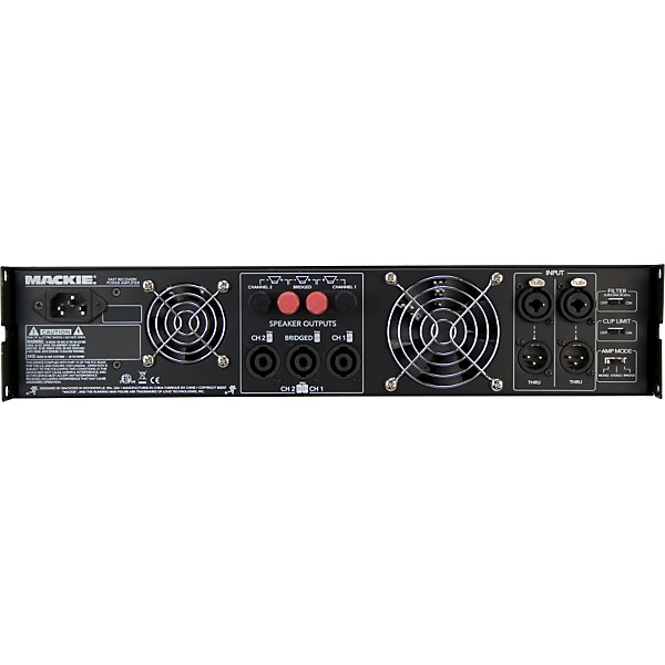 MACKIE FRS-2800 パワーアンプ　2800w Mackie FRS-2800 - 2800 Watt 2-channel Lightweight Power Amplifier