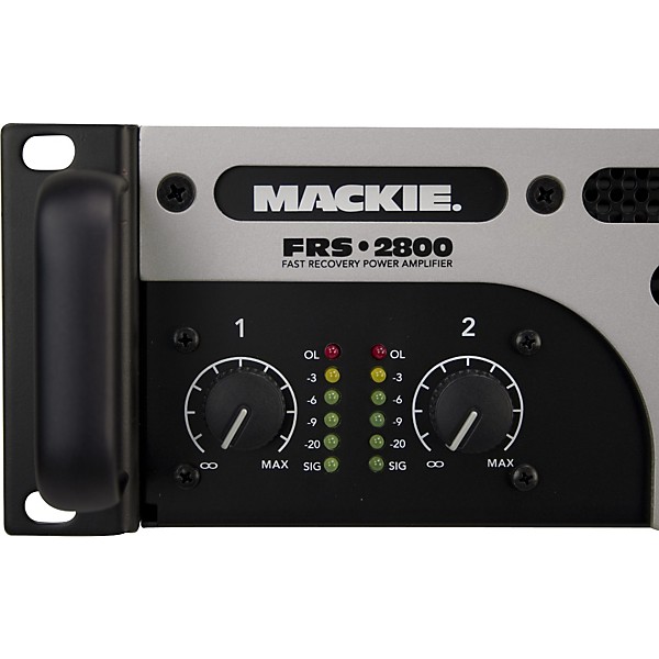 MACKIE FRS-2800 パワーアンプ　2800w Mackie FRS-2800 - 2800 Watt 2-channel Lightweight Power Amplifier