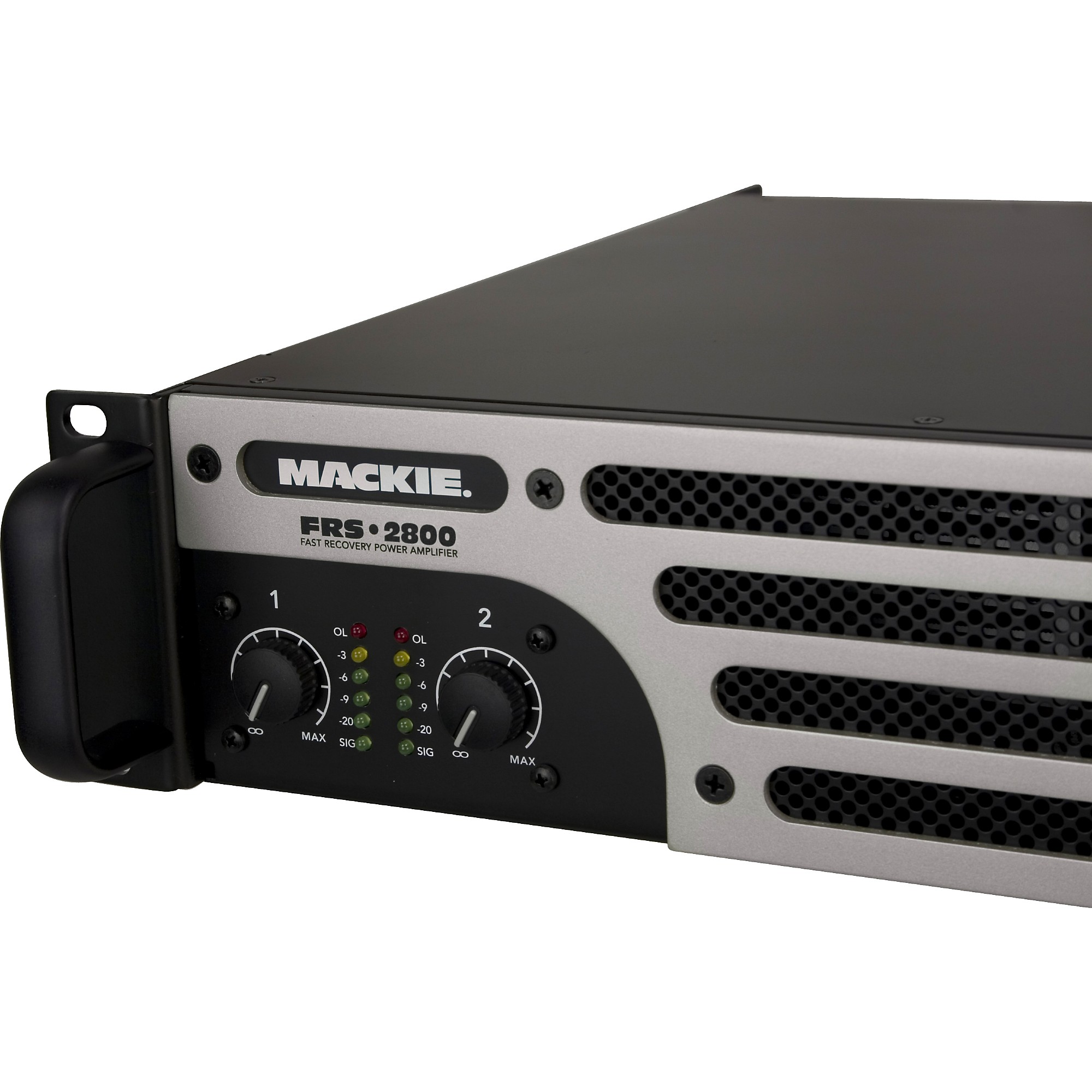 MACKIE FRS-2800 パワーアンプ　2800w Mackie FRS-2800 - 2800 Watt 2-channel Lightweight Power Amplifier