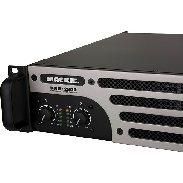 MACKIE FRS-2800 パワーアンプ　2800w Mackie FRS-2800 - 2800 Watt 2-channel Lightweight Power Amplifier