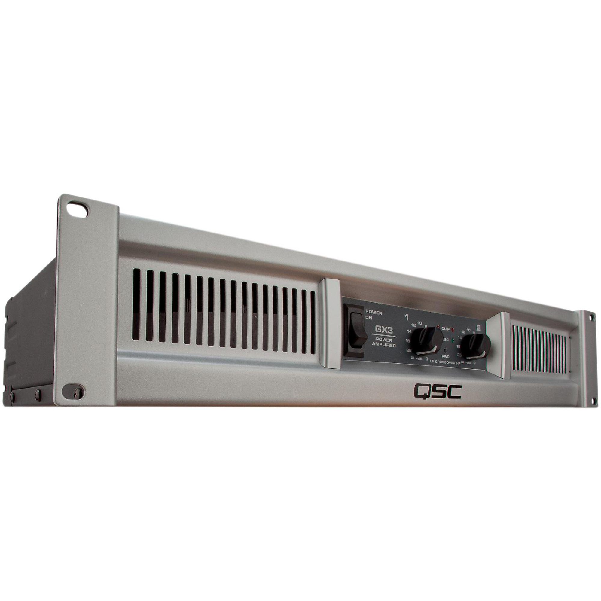 QSC GX3 Stereo Power Amplifier | Guitar Center