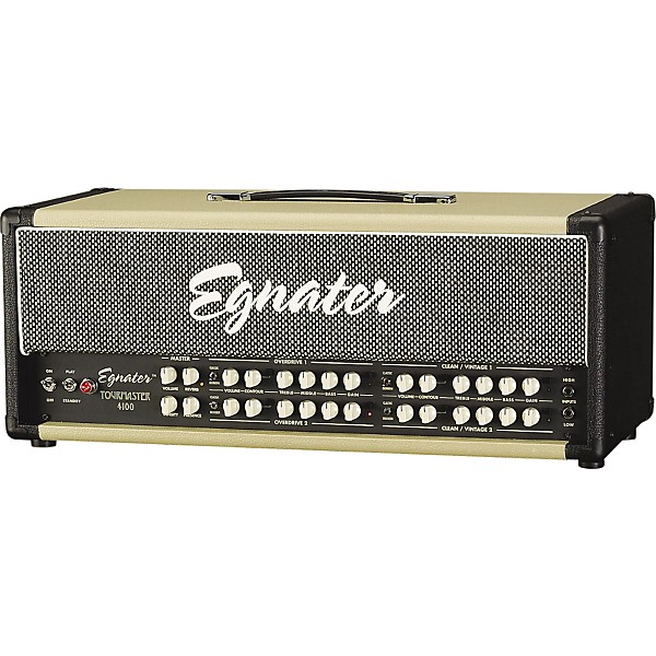 Open Box Egnater Tourmaster Series 4100 100W All-Tube Guitar Amp Head Level 2 Black, Beige 190839618672