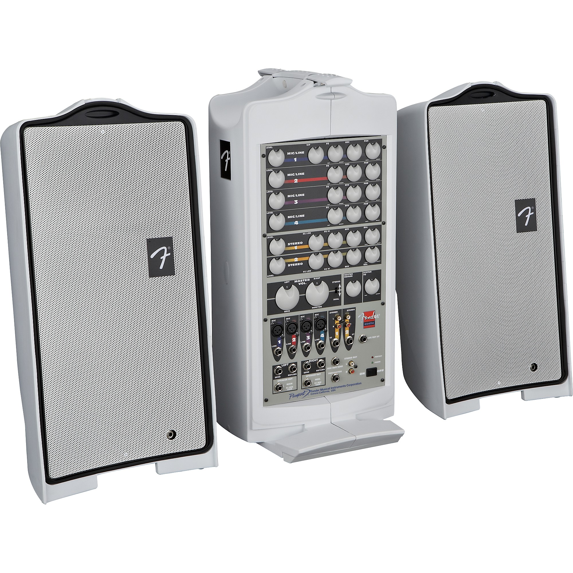 Fender Passport PD-250 Limited Edition White Portable Sound System