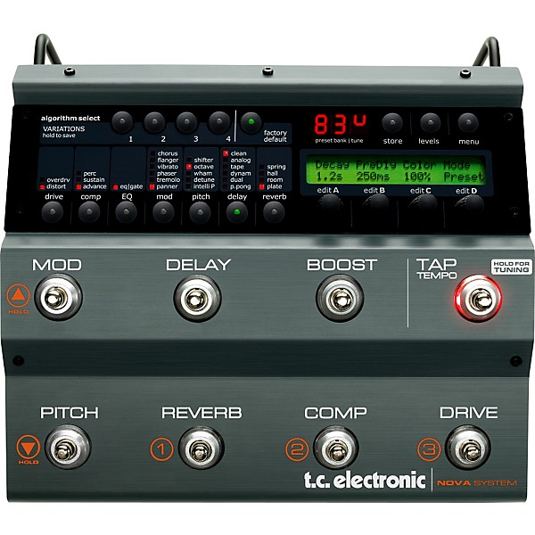 【箱付き】tc electronic NOVA System Open Box TC Electronic Nova System Guitar Multi Effects Pedal