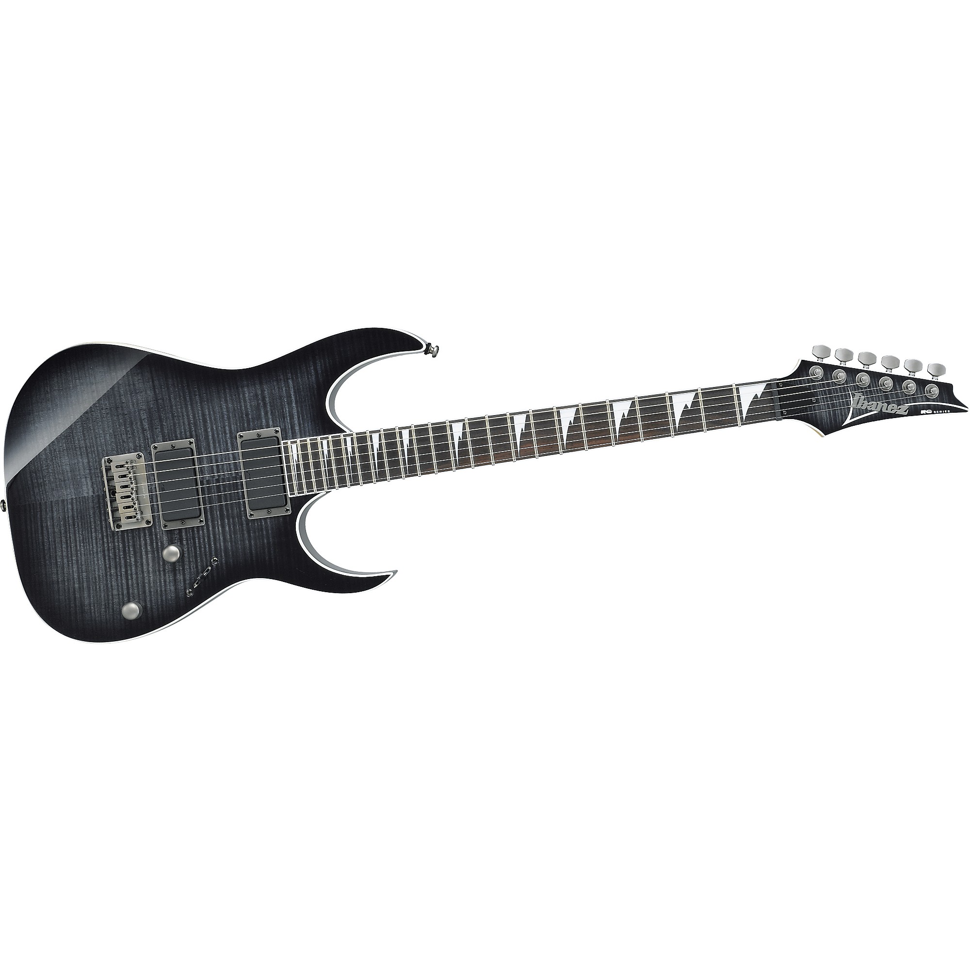 Open Box Ibanez RG3EXFM1 Electric Guitar Transparent Gray Burst