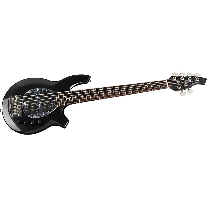 Ernie Ball Music Man Bongo 6 HH Bass Sapphire Black Moonstone