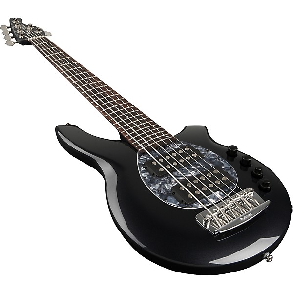 Ernie Ball Music Man Bongo 6 HH Bass Sapphire Black Moonstone