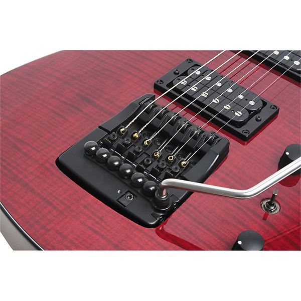 Steinberger ZT3 Custom TransTrem Electric Guitar Transparent Red