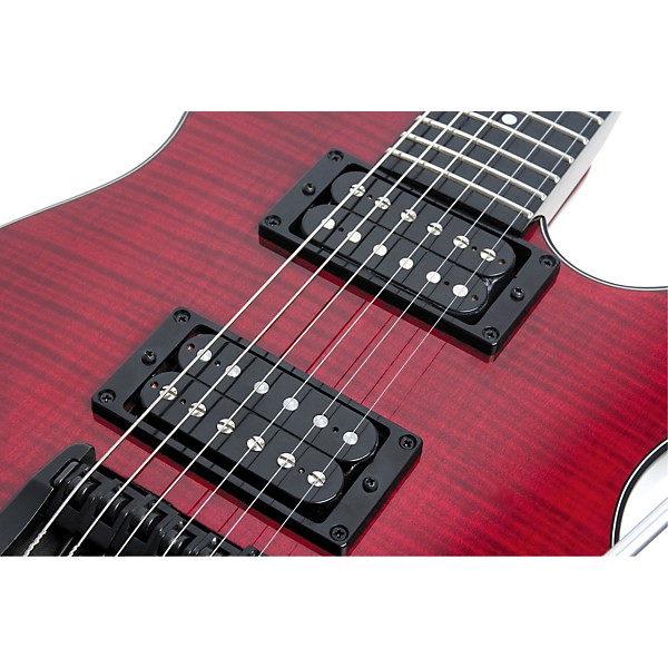 Steinberger ZT3 Custom TransTrem Electric Guitar Transparent Red