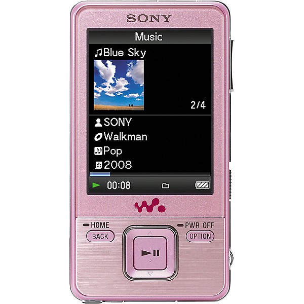 Sony NWZ-A726BLK 4GB Walkman Video MP3 player Pink