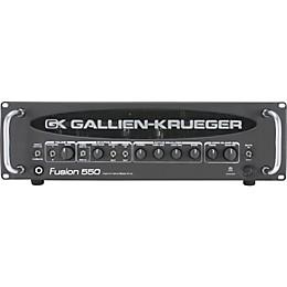 Open Box Gallien-Krueger Fusion 550 Hybrid Valve Bass Amplifier Level 1