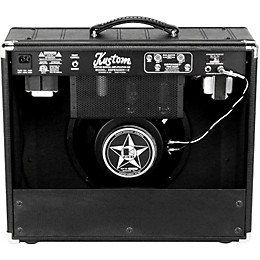 Kustom The Defender 50W 1x12 Tube Guitar Combo Amp Black