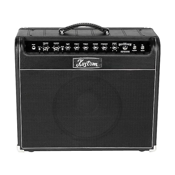 Kustom The Defender 50W 1x12 Tube Guitar Combo Amp Black