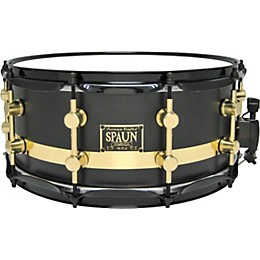 Spaun Maple Snare Silver Metallic with Chrome Stripe 14X6.5