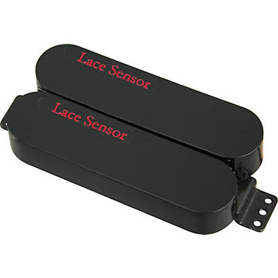 Lace Sensor Red-Red Dually Humbucker Pickup Black for sale