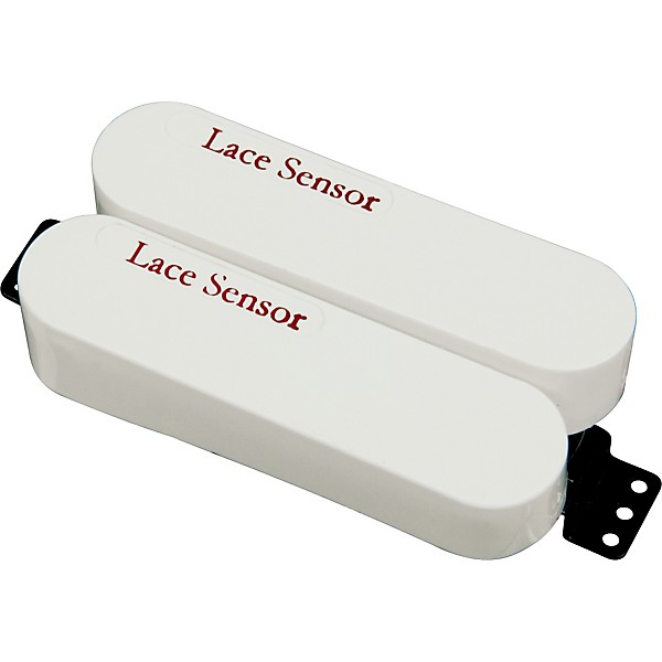 Open Box Lace Sensor Red-Red Dually Humbucker Pickup Level 1 White