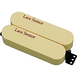 Lace Sensor Red-Red Dually Humbucker Pickup Cream