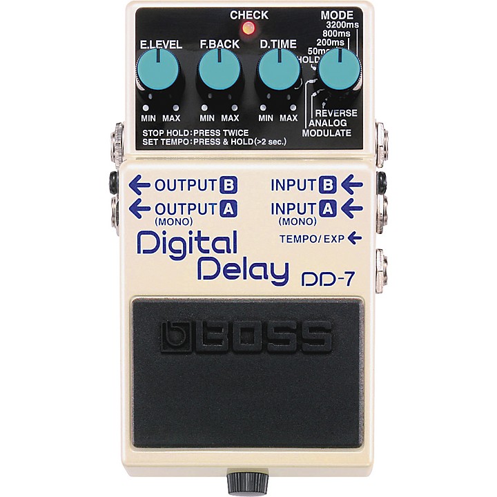 BOSS DD-7 Digital Delay Guitar Effects Pedal | Guitar Center