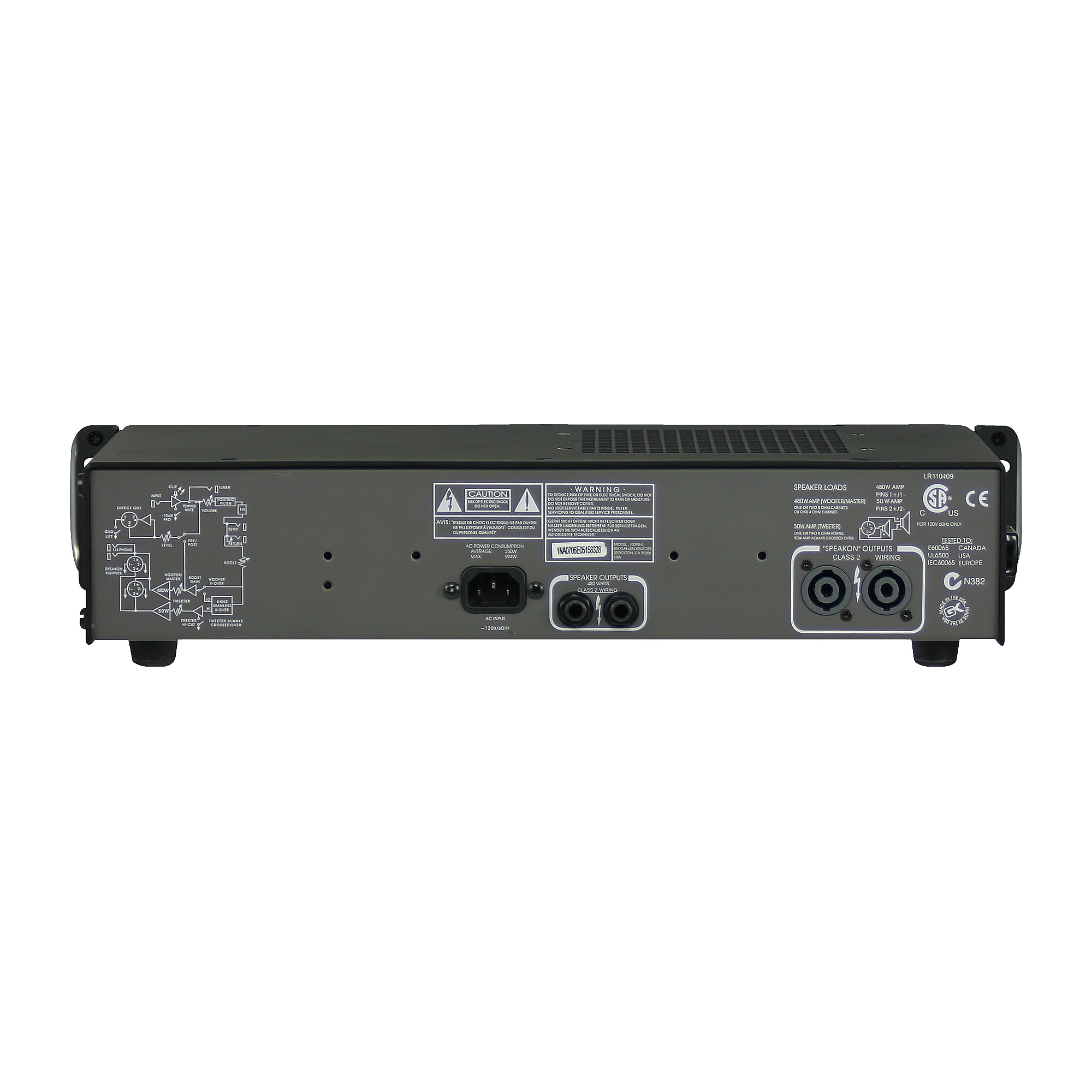 Gallien-Krueger 700RB-II Bass Head | Guitar Center
