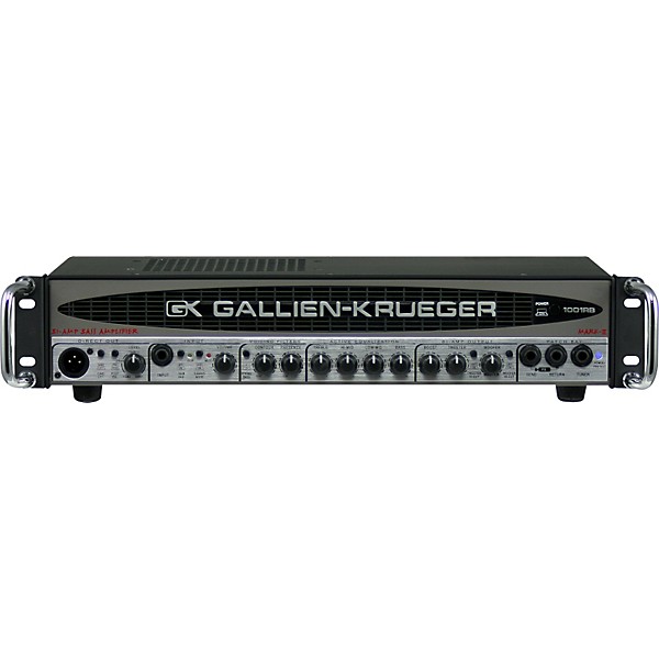 【10651】 GALLIEN-KRUEGER 1001RB II + KORG Open Box Gallien-Krueger 1001RB-II 700/50W Biamp Bass Head Regular