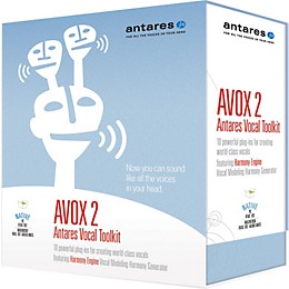 Antares AVOX2 Antares Vocal Toolkit