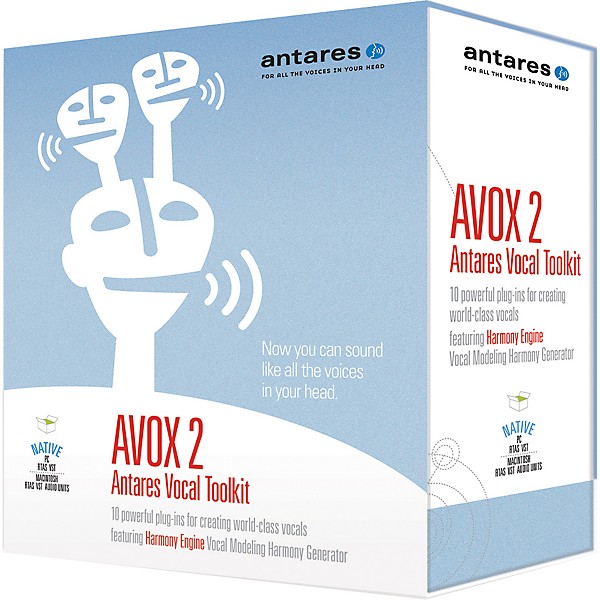 Antares AVOX2 Antares Vocal Toolkit