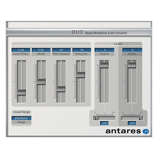 Antares AVOX2 Antares Vocal Toolkit