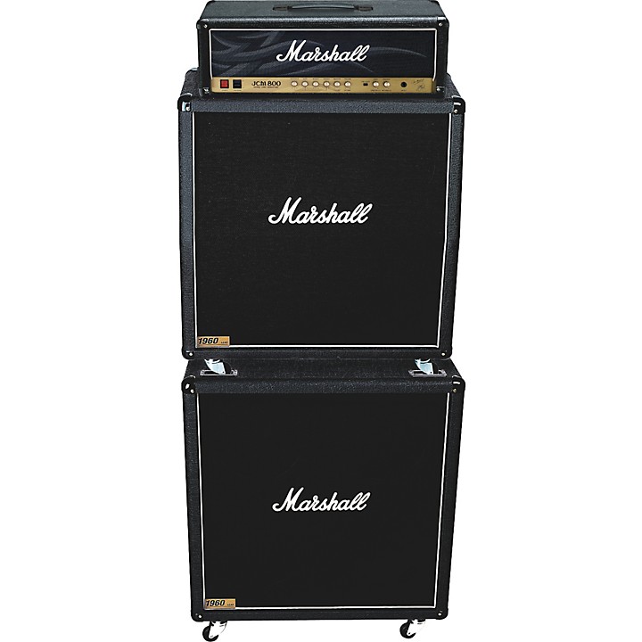 Marshall JCM800 2203KK, 1960A, and 1960B Tube Guitar Full Stack