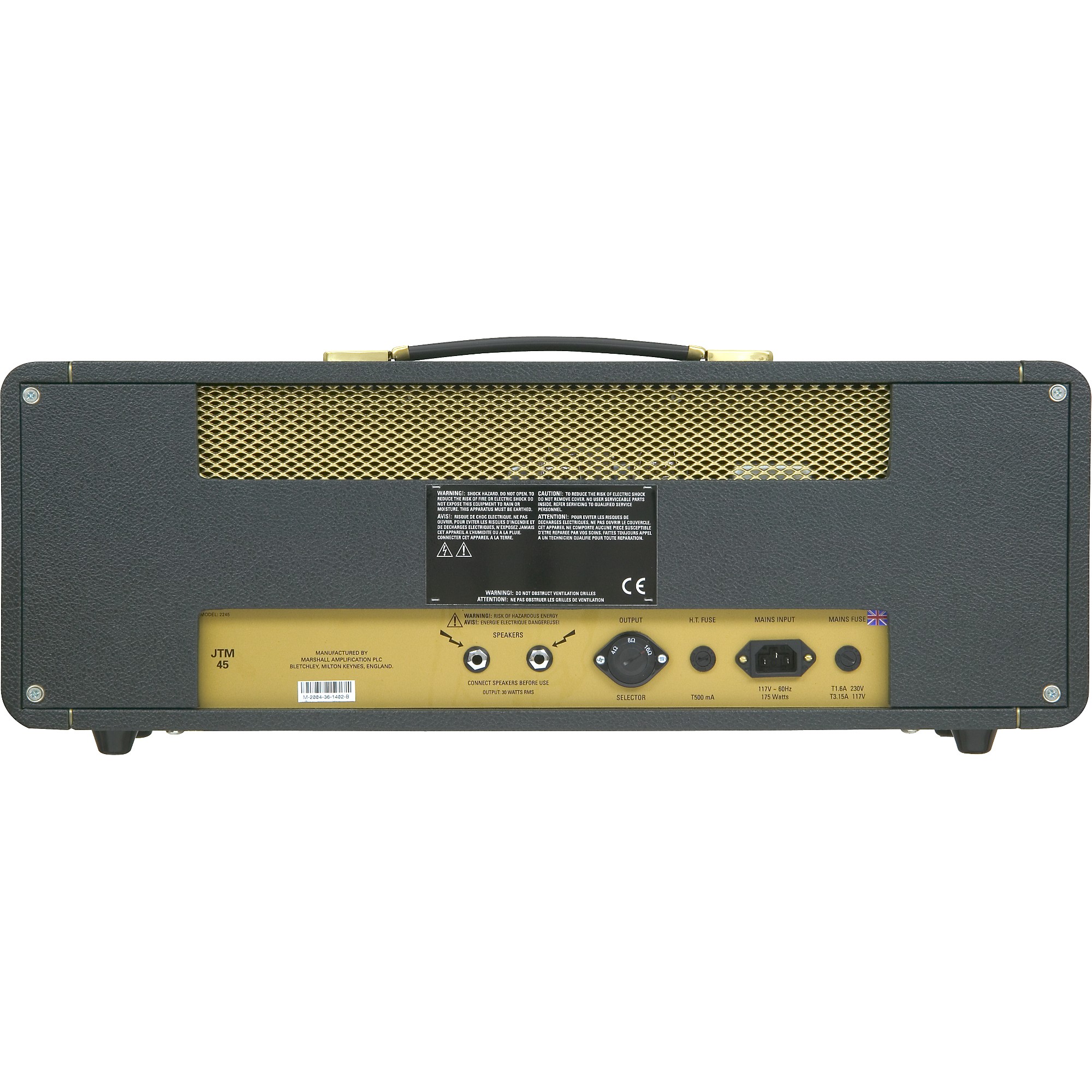 Marshall JTM45 2245 30W Plexi Tube Amp Head, image size:2000x2000