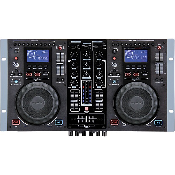 Open Box Gemini CDM-3700G Dual CD Karaoke Mixing Console | Guitar