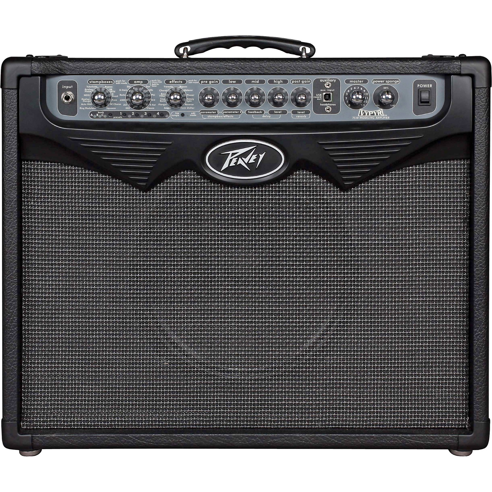 ピービーギターアンプ！75ワット！ Open Box Peavey Vypyr 75 75W 1x12 Guitar Combo Amp Black | Guitar