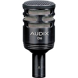 Audix D6 Sub Impulse Kick Drum Mic Black