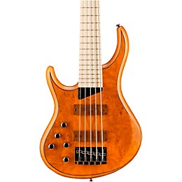 Open Box MTD Kingston KZ 5-String Left-Handed Electric Bass Level 1 Burled Maple Maple Fretboard