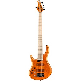 Open Box MTD Kingston KZ 5-String Left-Handed Electric Bass Level 1 Burled Maple Maple Fretboard