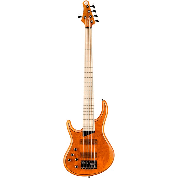 Open Box MTD Kingston KZ 5-String Left-Handed Electric Bass Level 1 Burled Maple Maple Fretboard