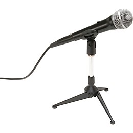 Musician's Gear Tripod Desk Mic Stand With Clip
