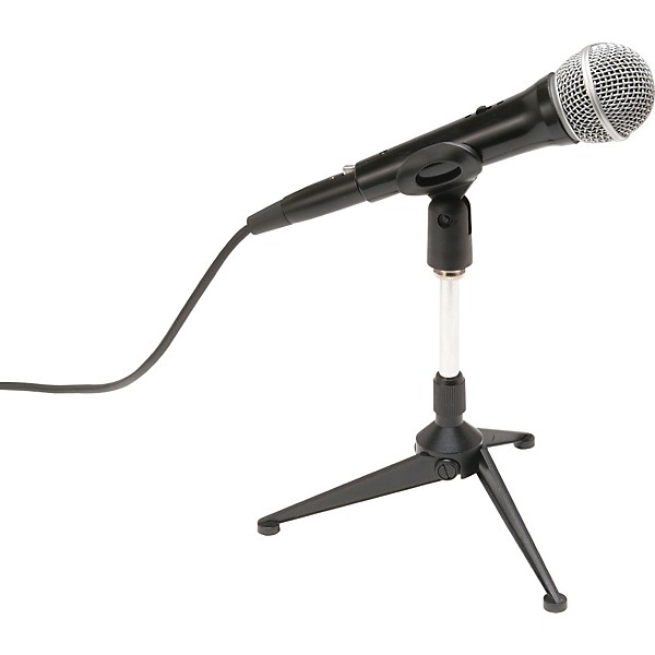 Musician's Gear Tripod Desk Mic Stand With Clip