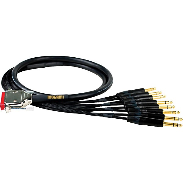 Mogami Gold 8 Channel DB25-TRS Snake Cable 2 ft.