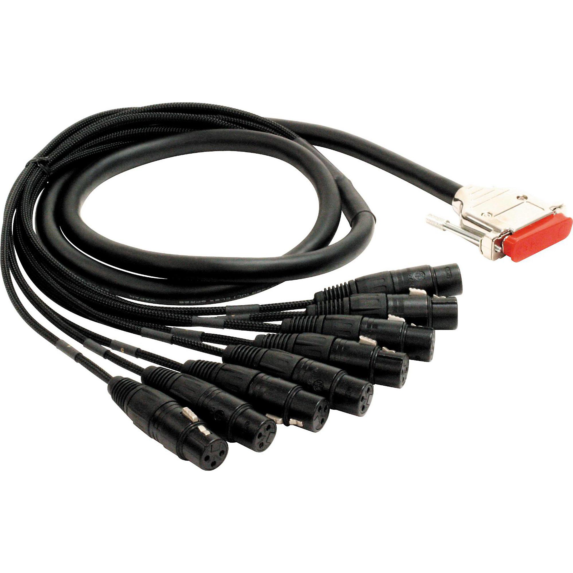 Mogami Gold 8 Channel DB25-XLR Female Snake Cable 20 ft. | Guitar