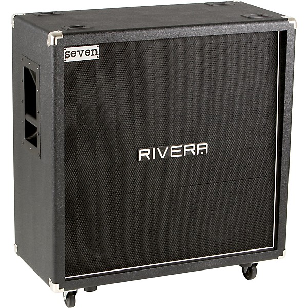 Rivera Mick Thomson Signature Series K412-MT 400W 4x12 Guitar Extension Cabinet Black Slant