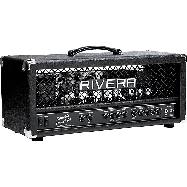 Rivera K120TRE Knucklehead Tre 120W Tube Guitar Amp Head Black