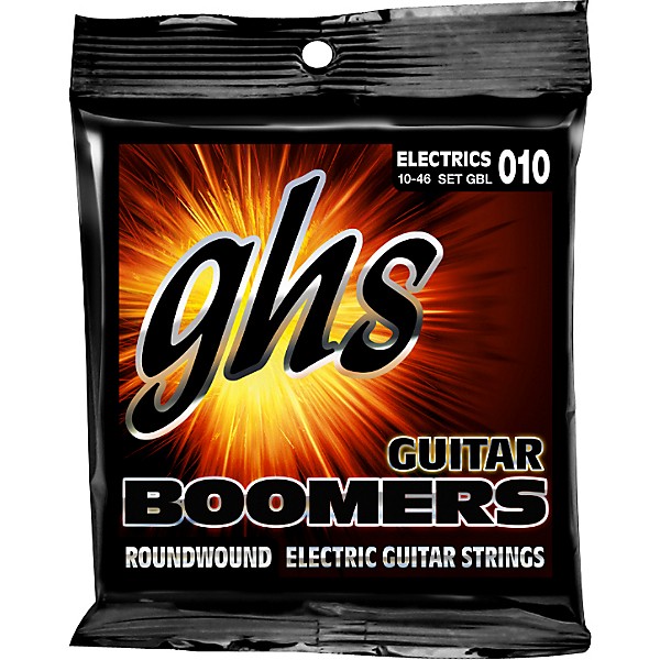GHS Boomers GBL Light Electric Guitar Strings 3-Pack