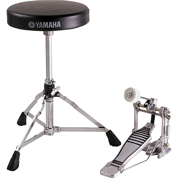 Yamaha Drummer's Bass Drum Pedal and Throne Package