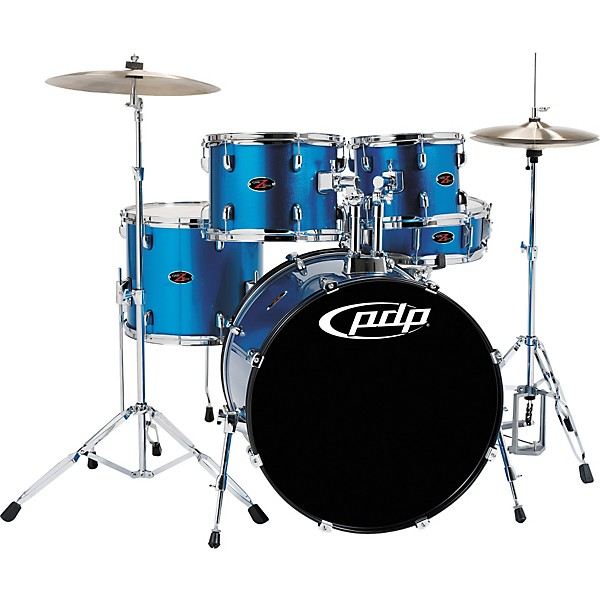 Open Box PDP by DW Z5 5-Piece Shell Pack Level 1  Aqua Blue
