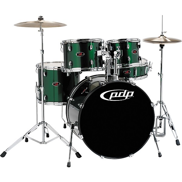 Open Box PDP by DW Z5 5-Piece Shell Pack Level 1  Emerald