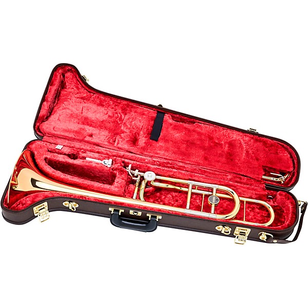 Yamaha YSL-882O Xeno Series F-Attachment Trombone Lacquer Gold Brass Bell