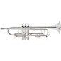 King 2055 Silver Flair Series Bb Trumpet 2055S Silver 1st Valve Thumb Saddle thumbnail