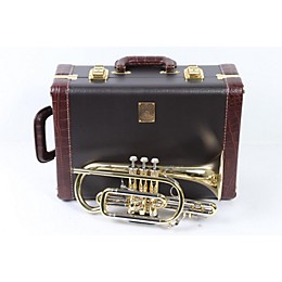 Open Box Bach 184ML Stradivarius Series Bb Cornet Level 2 184ML Lacquer 888365387284