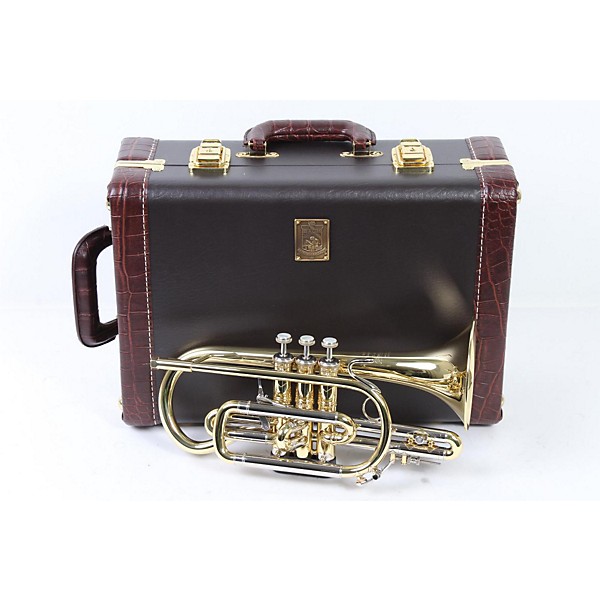 Open Box Bach 184ML Stradivarius Series Bb Cornet Level 2 184ML Lacquer 888365387284