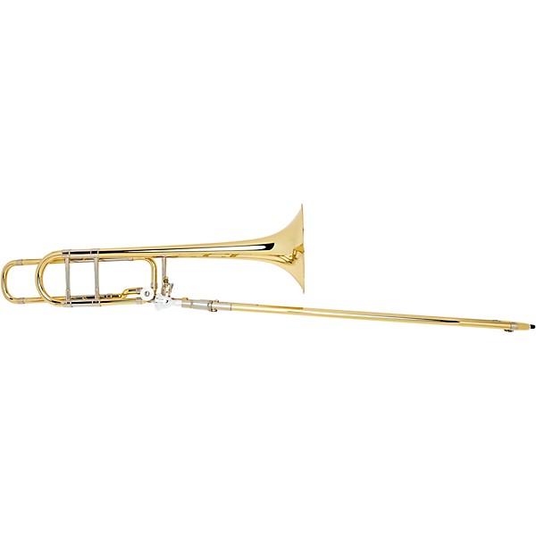 Open Box Bach 42BO Stradivarius Series F-Attachment Trombone Level 2 Lacquer, Gold Brass Bell Standard Slide 190839082473